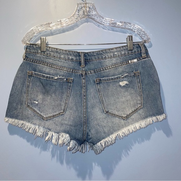 KenChen Denim Shorts High Waisted Size Medium‎ - Picture 4 of 4